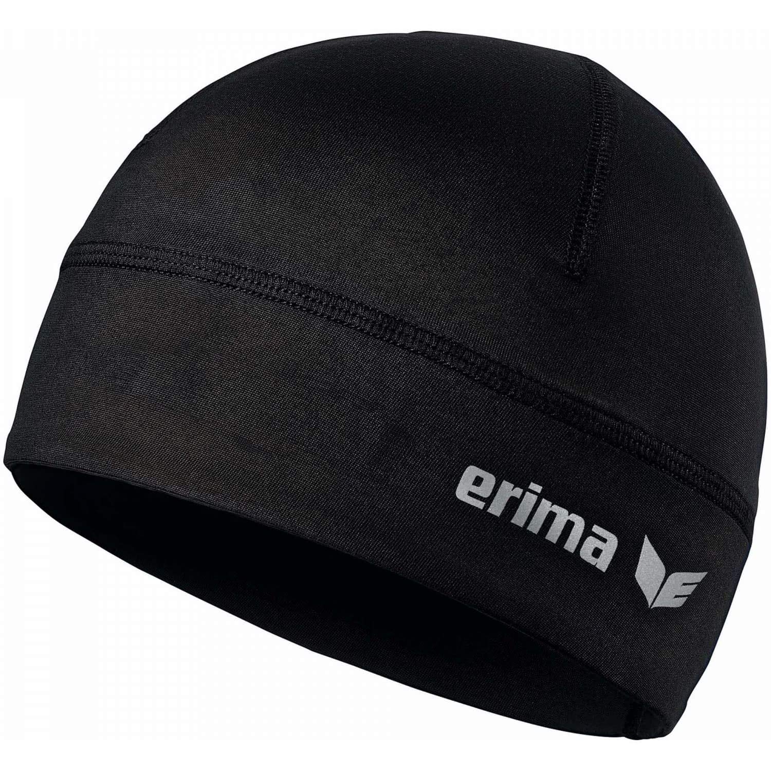 Erima Unisex Outdoor Basics Performance Beanie - Black, Medium