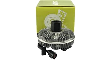 OAW 12-F3261 Electronic Cooling Fan Clutch for 2004 2005 2006 2007 2008 2009 2010 Ford E350 E450 & 03-07 Ford F250 F350 F450 F550 Excursion 6.0L Powerstroke Diesel Replaces YB-632