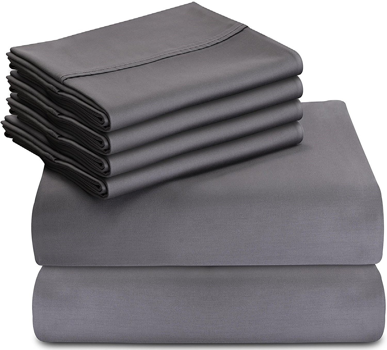 Utopia Bedding Bed Sheet Set 6 Piece Queen Bedding Soft Brushed