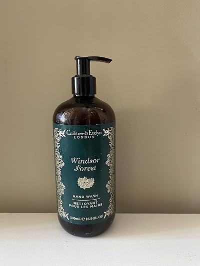 Crabtree & Evelyn Windsor Forest Hand Wash 500mL Moisturizing Gentle Cleansing