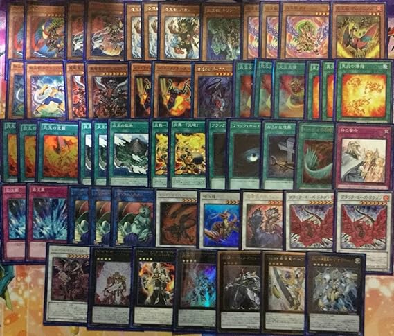 Amazon 炎王 デッキ 構築済み 遊戯王 ヤクシャ バロン キリン 真竜皇 デストルドー 炎王の急襲 炎王炎環 ドリトルキメラ スカーライト 等 トレカ 通販