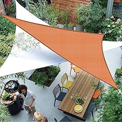 SunnyRoyal 9'x24'x26' Heavy Duty Sun Shade Sail