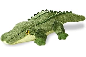 Aurora® Adorable Mini Flopsie™ Swampy™ Stuffed Animal - Playful Ease - Timeless Companions - Green 8 Inches