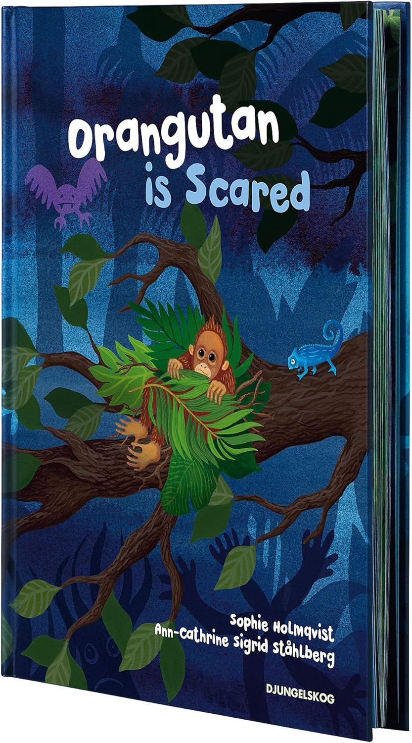 Amazon Com Ikea 804 246 65 Djungelskog Book Orangutan Is Scared Multicolor Toys Games
