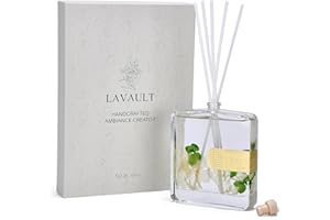 Lavault Reed Diffuser for Bathroom - Fragrance Oil for Home, Office, Bedroom - Fragrance Gift Set - Essential Oil Diffusers for Aromatherapy - Home Fragrance Diffuser - Ocean Scent