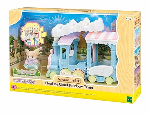Sylvanian Families Floating Cloud Rainbow Train - dollhouse playset 5702