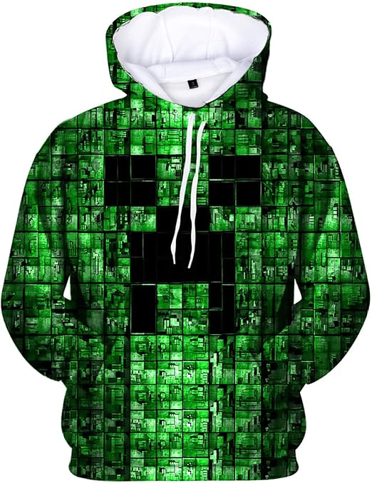 Men's minecraft hoodie Clearance
