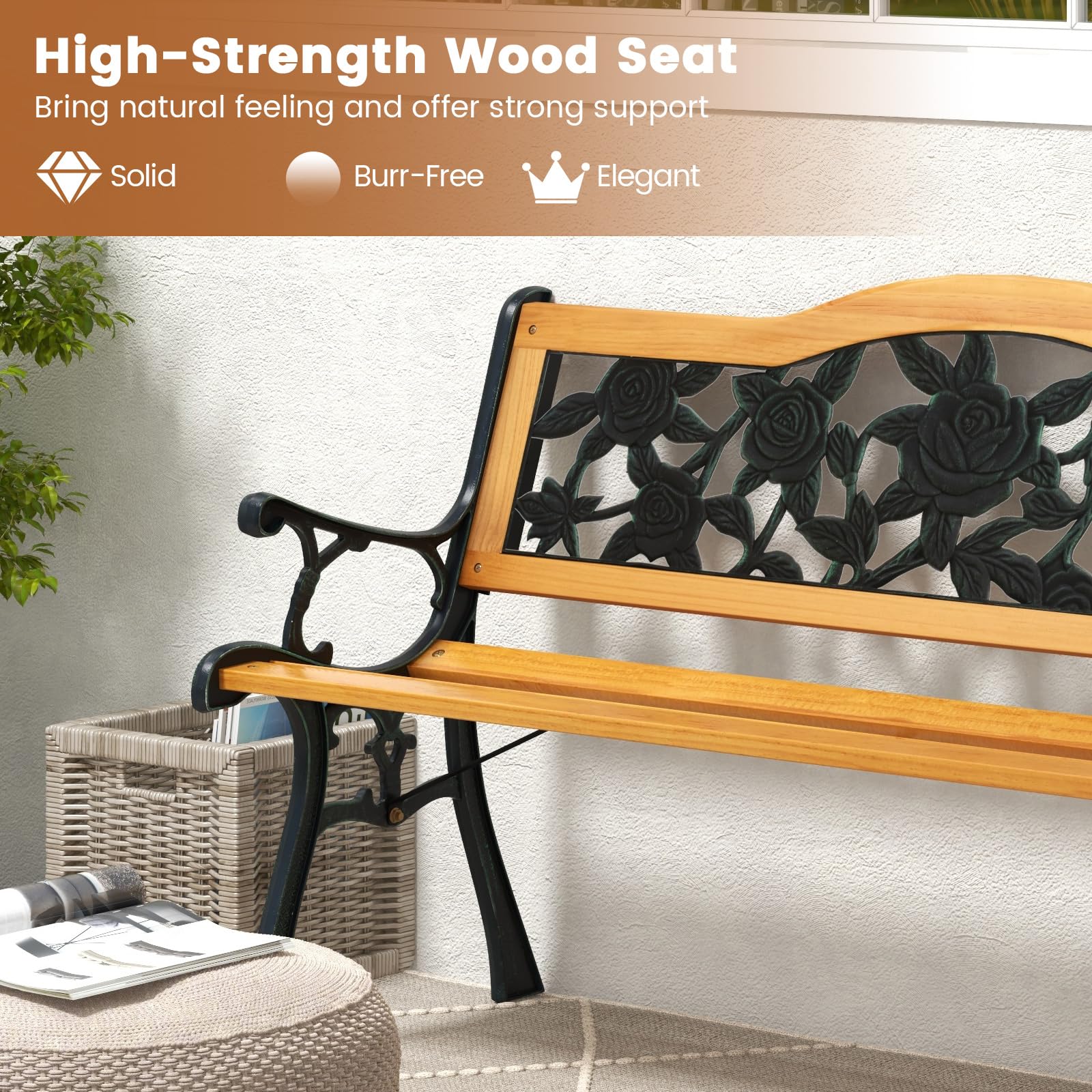 Wood Bench Garden Bench Park Bench Metal Bench Outdoor Benches