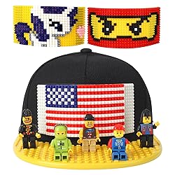 Yanscian Snapback Hat Baseball Cap Building Block