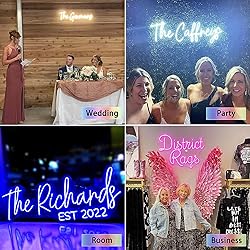 Custom Neon Signs, Personalised Large Led Neon