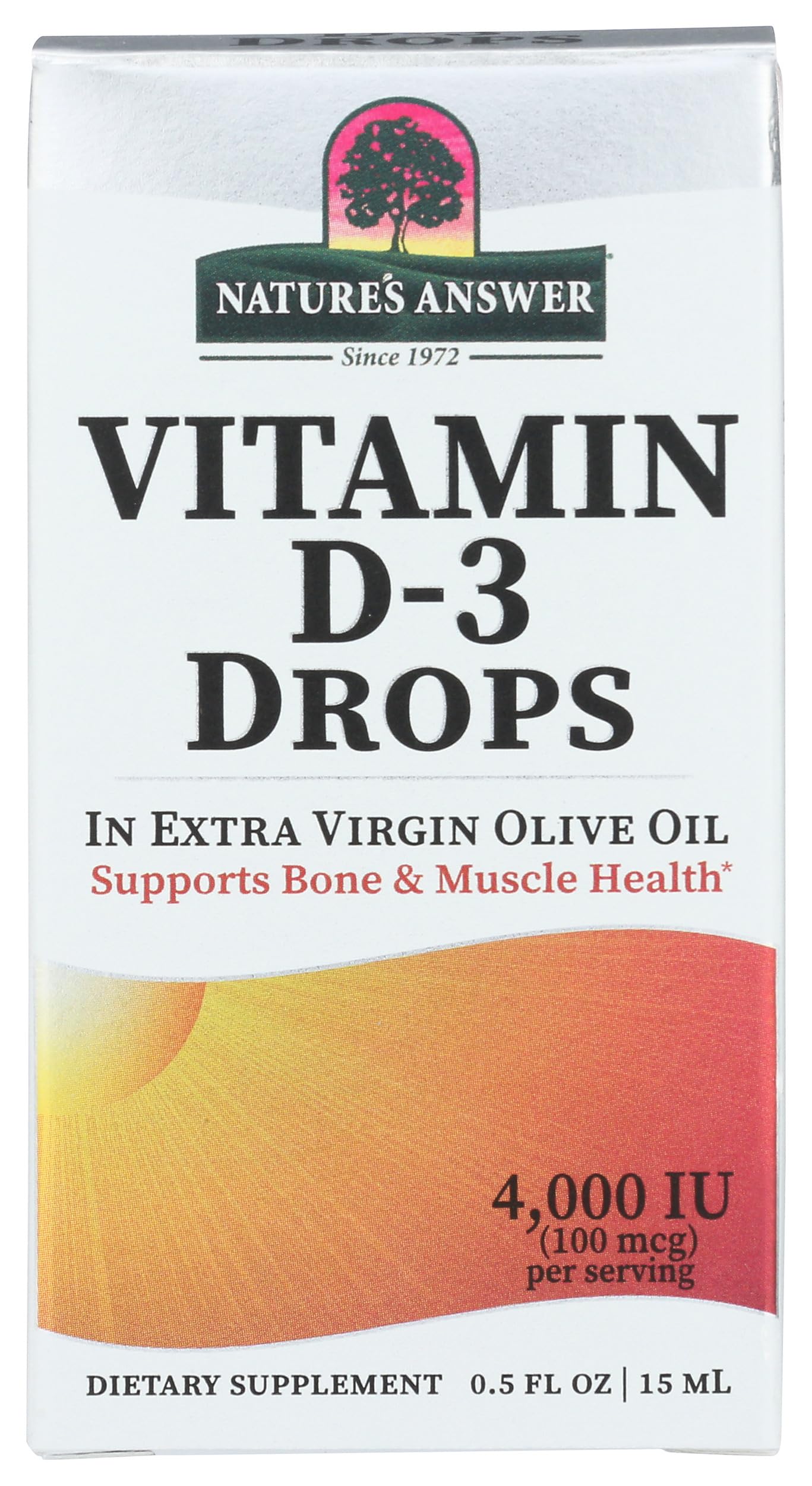 Nature's Answer Vitamin D3 Drops