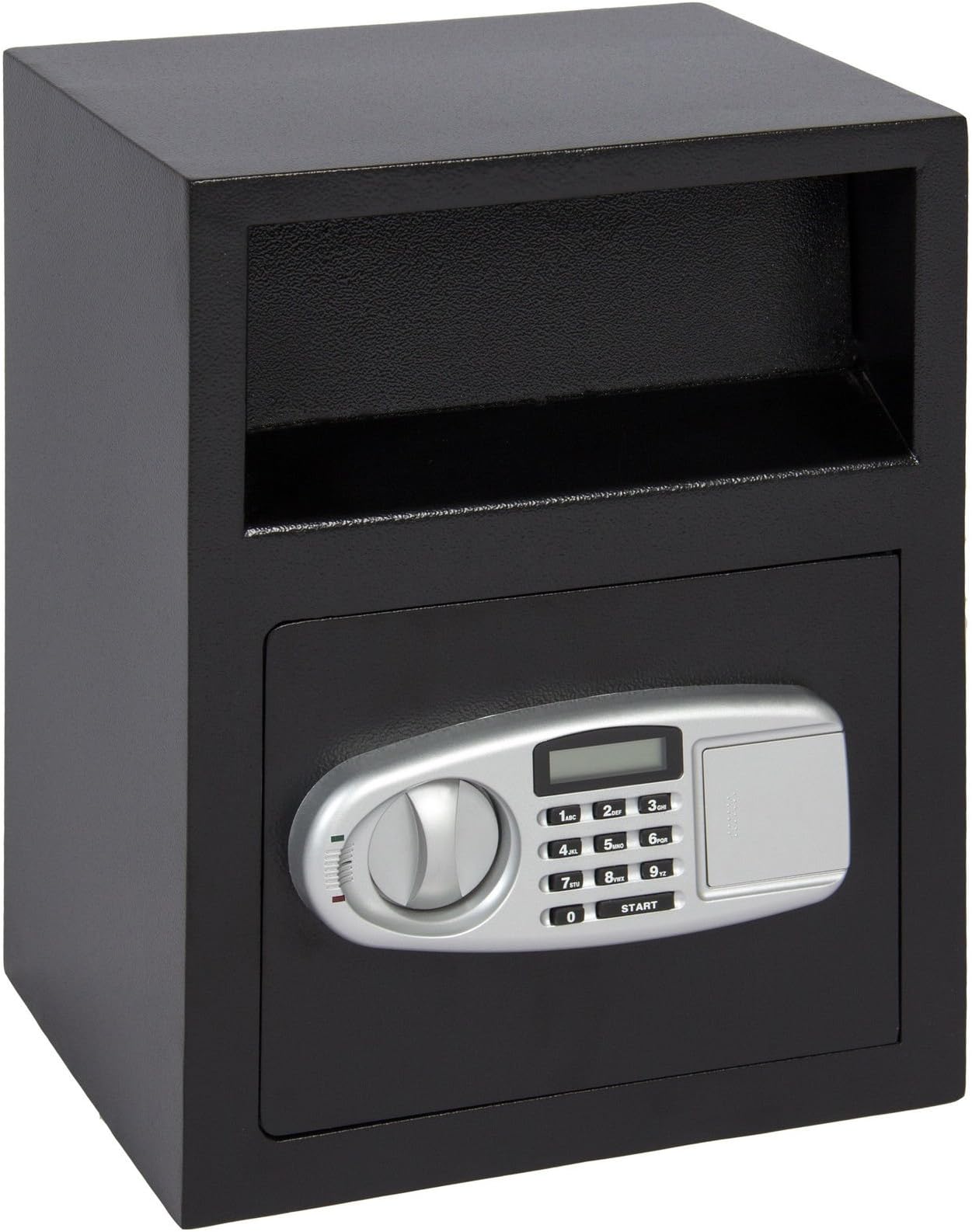 Eight24hours Digital Depository Safe Drop Deposit Front Load Cash Vault Lock Box Home Jewelry - R4
