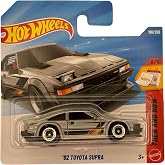 Hot Wheels '82 Toyota Supra Die Cast Car, Silver, 1:64 Scale, Collectible Model, 190/250