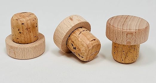 Amazon Com T Top Tasting Bar Top Cork Stoppers 22mm Wine Natural