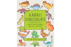 Kawaii Dinosaurs: Learn to Draw 85 Adorable Dinos in All Their Glory