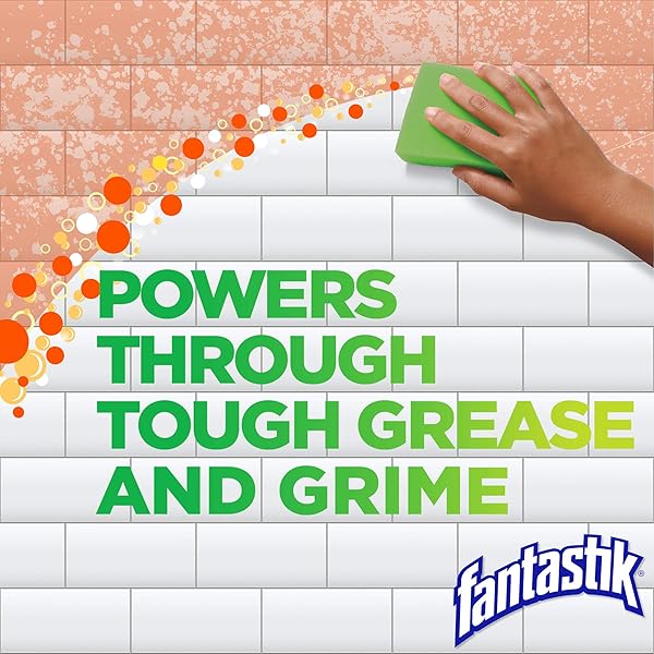 FANTASTIK ALL-PURPOSE CLEANER REFILL, FRESH SCENT, 128 OZ