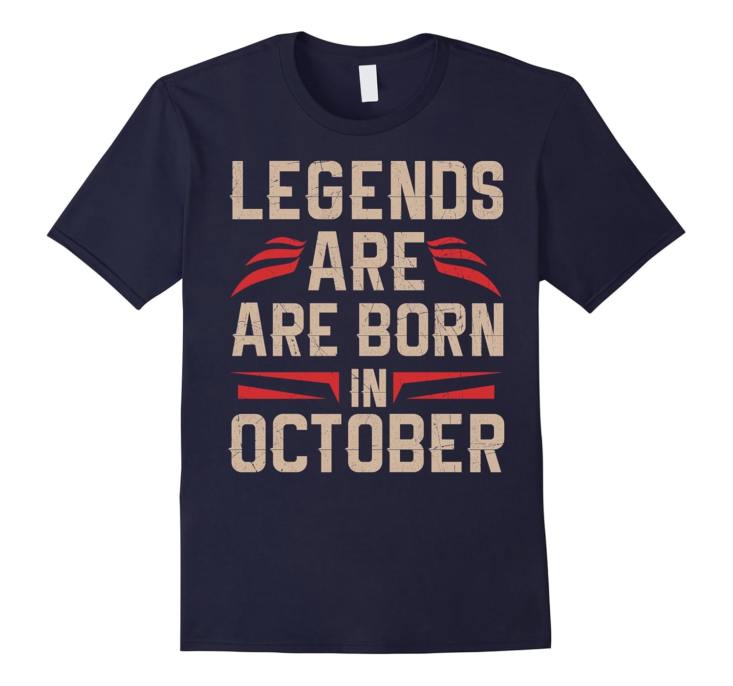 LEGENDS ARE BORN IN OCTOBER BIRTHDAY T-SHIRT-ANZ
