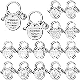 30Pcs Fitness Instructor Appreciation Keychain Thank You Gifts for Fitness Coach Personal Trainer Inspirational Gifts for Fitness Trainer Bodybuilder Gym Workout Coworker Employee Going Away Gifts