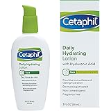 Cetaphil Daily Hydrating Lotion with Hyaluronic Acid, 3.0 Fluid Ounce