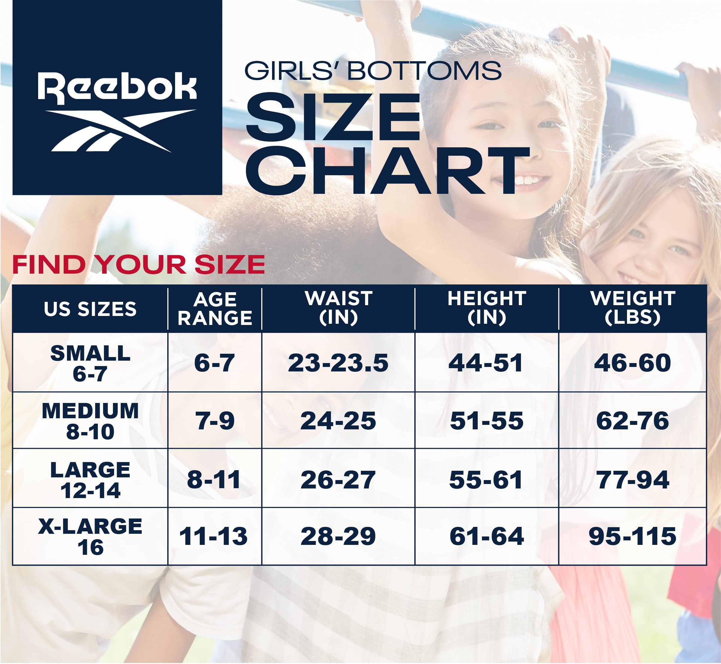 Reebok Girls' Hipster Briefs - 6 Pack Breathable Stretch Performance Hipster Panties - Seamless Underwear for Girls (6-16)