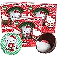 Sweetzo - Hello Kitty Chocolate Egg with Marshmallow Inside, 2024 Stocking Stuffers, 2.12 Ounces Each (Pack of 3)
