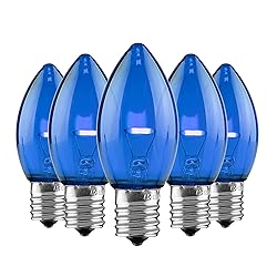 Set of 500 Holiday Lighting Outlet C9 LED Christmas