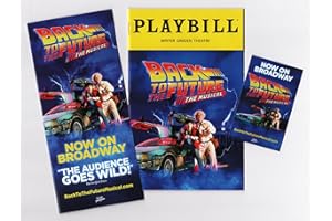 GENERIC Roger Bart "BACK TO THE FUTURE" (The Musical) Casey Likes 2023 Broadway Playbill with (2) Advertising Flyers