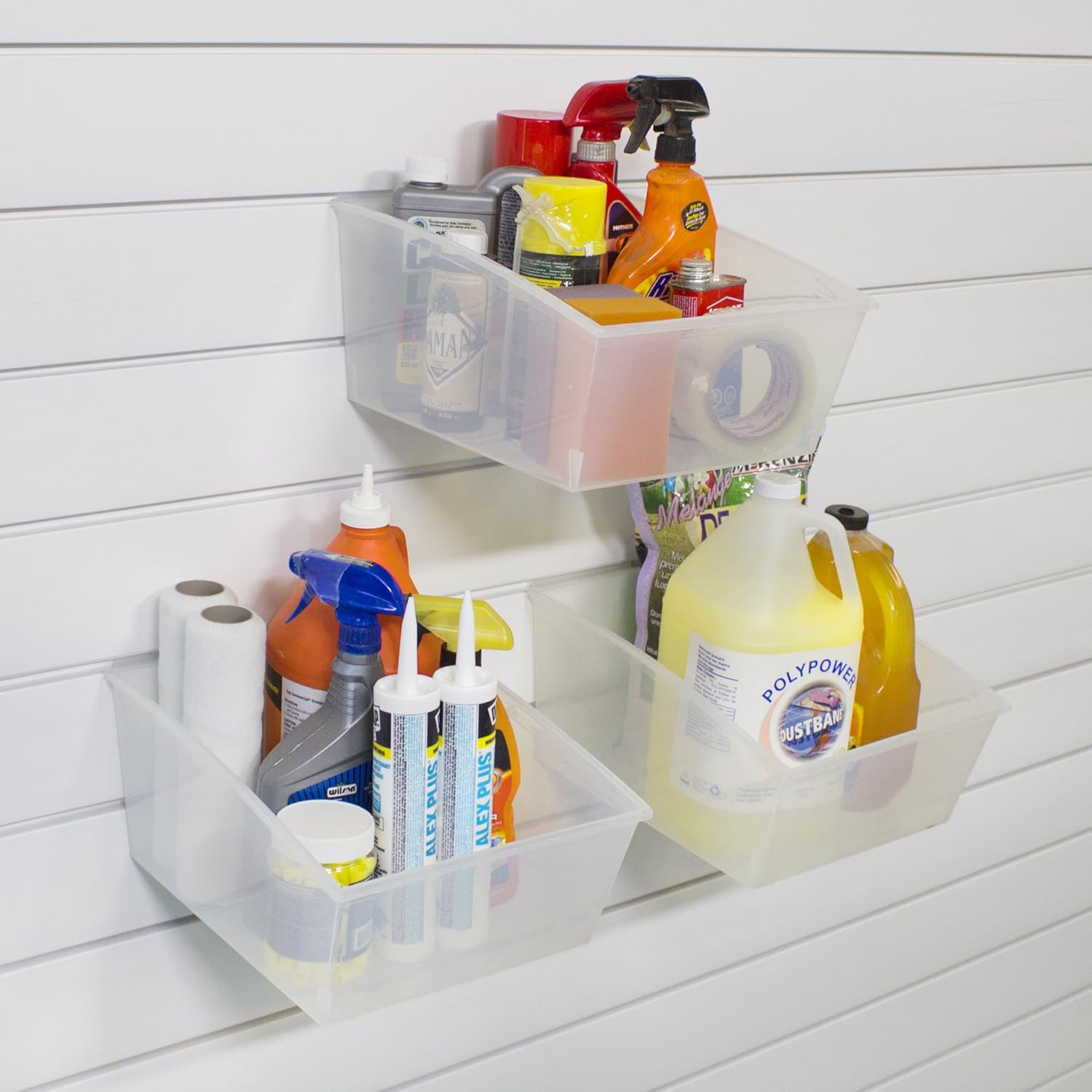 Proslat 3210 Probin Storage Bin Designed for PVC Slatwall, Small, 10