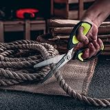LIVINGO 10 Inch Scissors Titanium-Coated Blades Heavy Duty Precision Cutting view 7