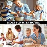 Hotec 600℉ Heat-Resistant Silicone Spatula Set Grey 5 pcs BPA-Free view 7