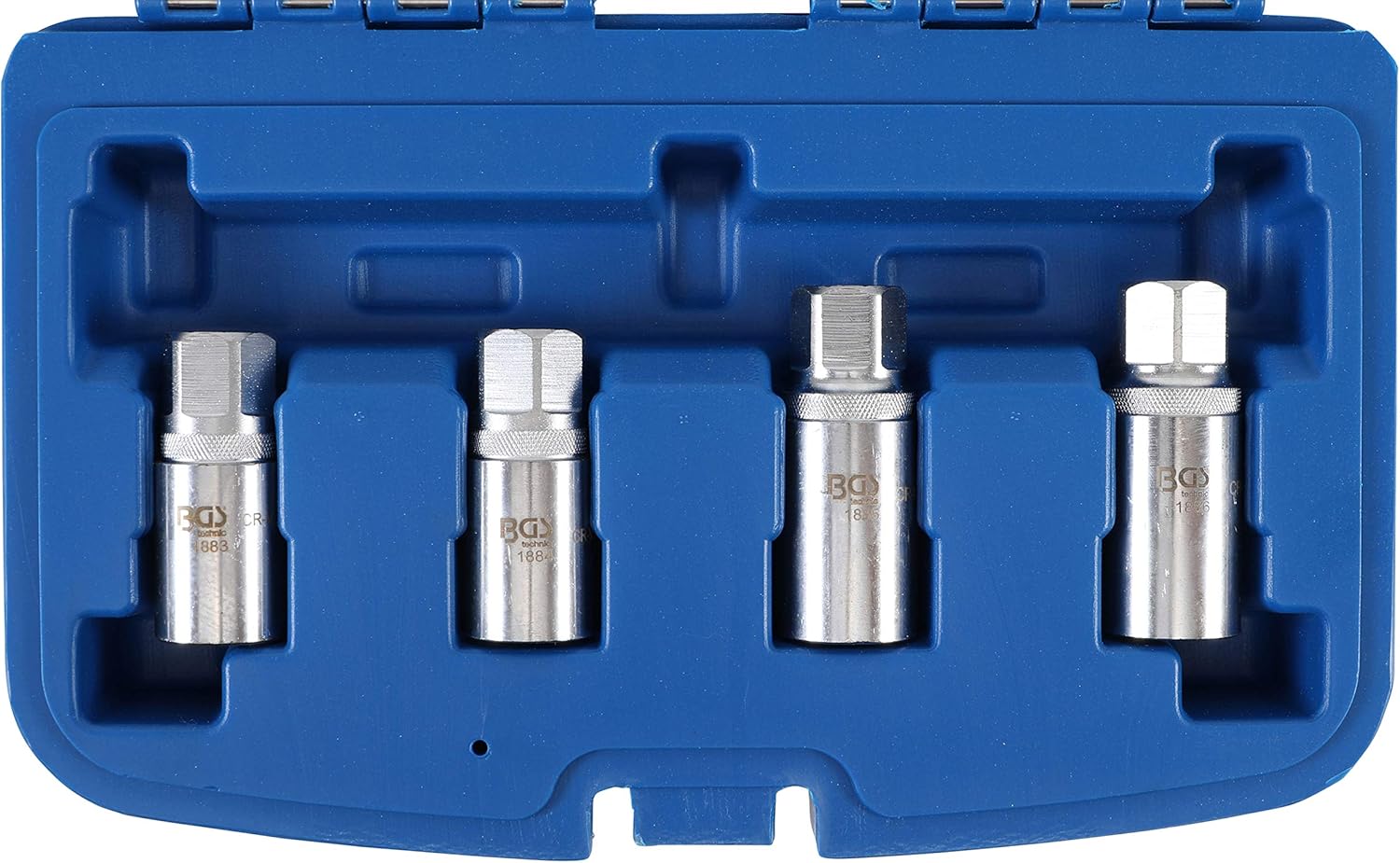 Estrattore Per Borchie BGS 1864 - 8 Mm, Con 3 Rulli Di Bloccaggio, Chiave Da 21 Mm - Foto 6