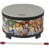 Remo RH-5010-00 Rhythm Club Floor Tom Drum - Rhythm Kids, 10"