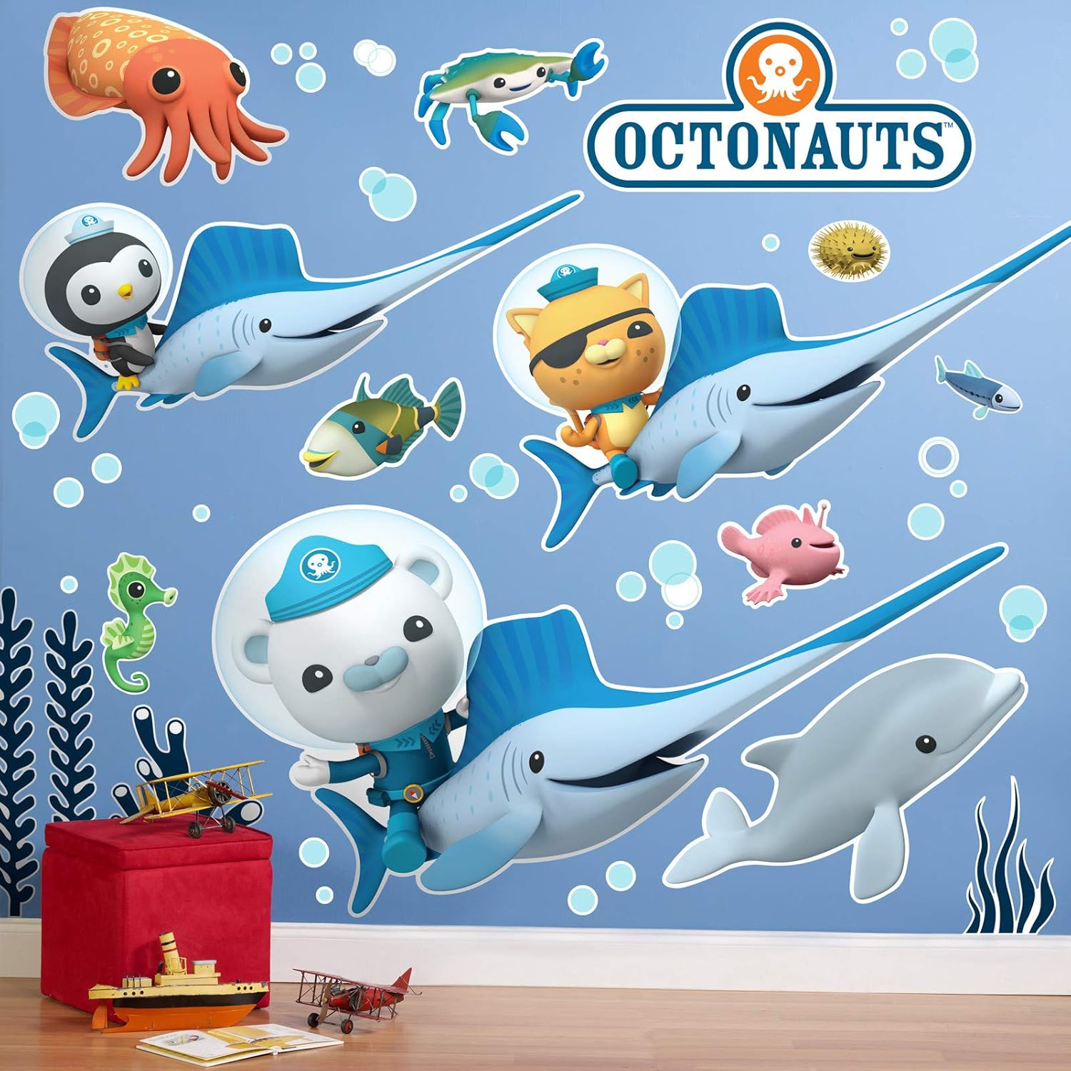 The Octonauts Room Decor Giant Wall Decals By