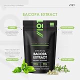 ALPHA01 Organic Bacopa Monnieri 7500mg 100mg Bacosesides 90 Caps view 2