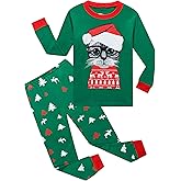 Family Feeling Kids & Toddler Girls Boys Pajamas 2 Piece Pjs Set 100% Cotton Sleepwear
