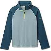 Columbia Youth Glacial Fleece Half Zip, Crushed Blue/Everblue, XX-Small
