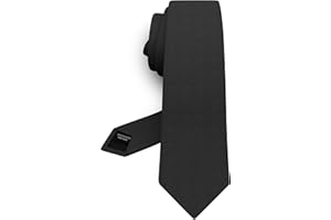BOW TIE HOUSE Men's Gabardine Matt Neckties Solid Color for Tuxedo Classic Design, by Bow Tie Hosue