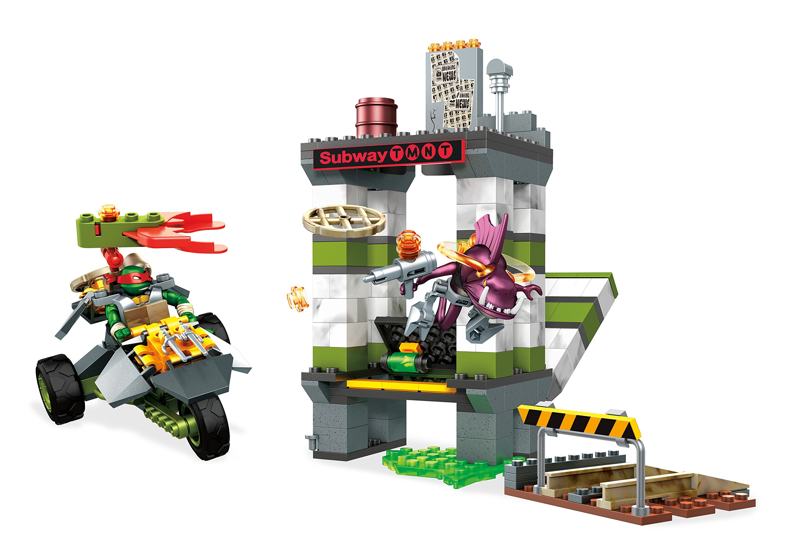 Mega Construx TMNT Battle Truck Construction Set – Teenage Mutant Ninja Turtles Building Toy With Donnie & Mikey - View #9