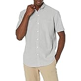 Amazon Essentials Oxford Shirts for Men - Regular-Fit, Short-Sleeve