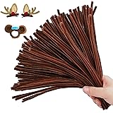 ESUOHYM 200PCS Upgraded Deep Brown Colors Pipe
