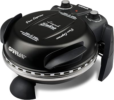 G3 Ferrari Delizia Pizza Oven G10006 400C Black Electric 1200W + Scoops