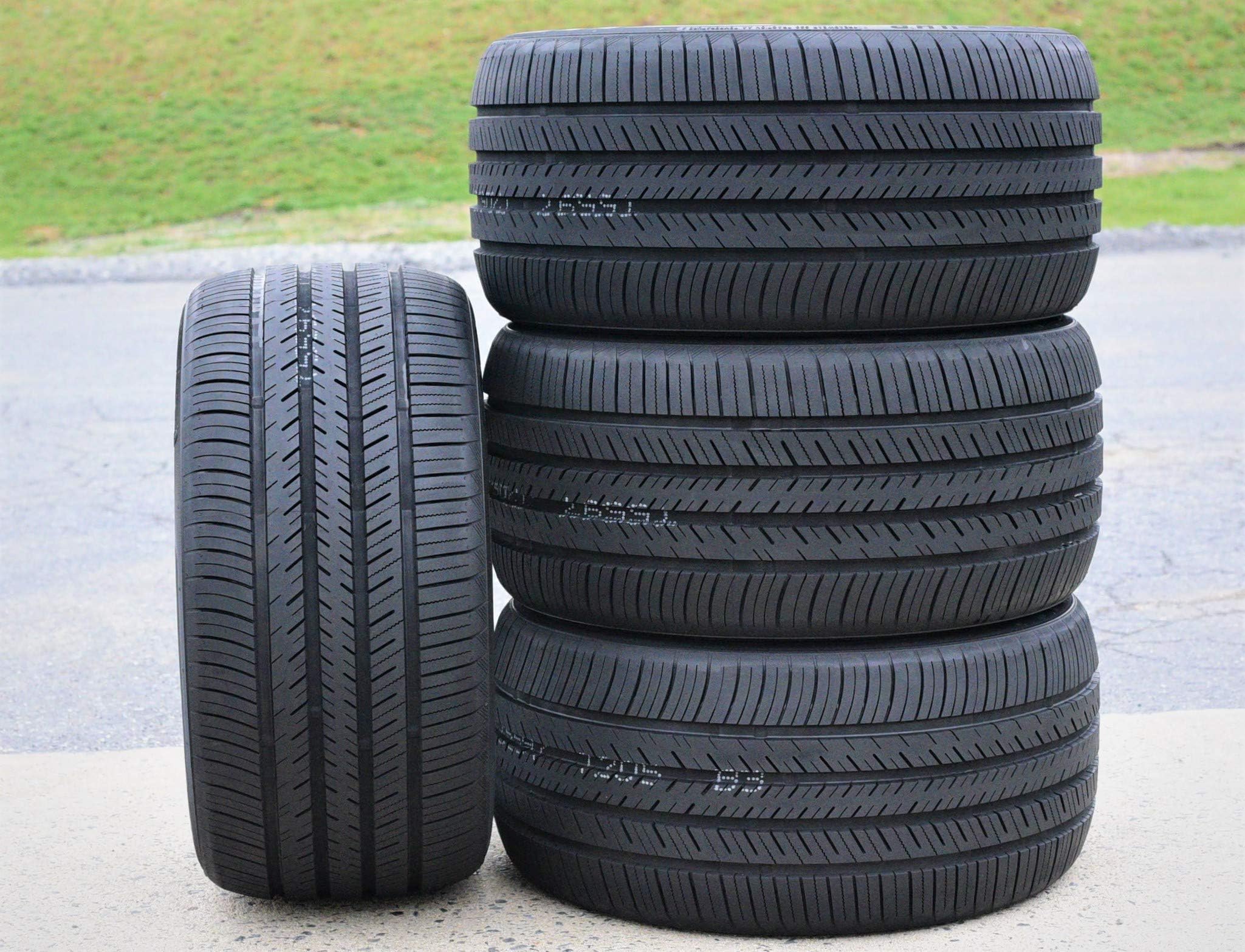 Set of 4 (FOUR) Atlas Tire Force UHP All-Season High Performance Radial Tires-255/40R18 255/40/18 255/40-18 99Y Load Range XL 4-Ply BSW Black Side Wall