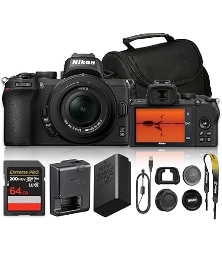 Amazon.com : Nikon Z 50 Mirrorless Digital Camera with 16-50mm and