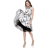 METEMEI Women's 50s Vintage Rockabilly Petticoat 25.5‘’ Length Net Tulle Underskirt Crinoline Petticoat Half Slip