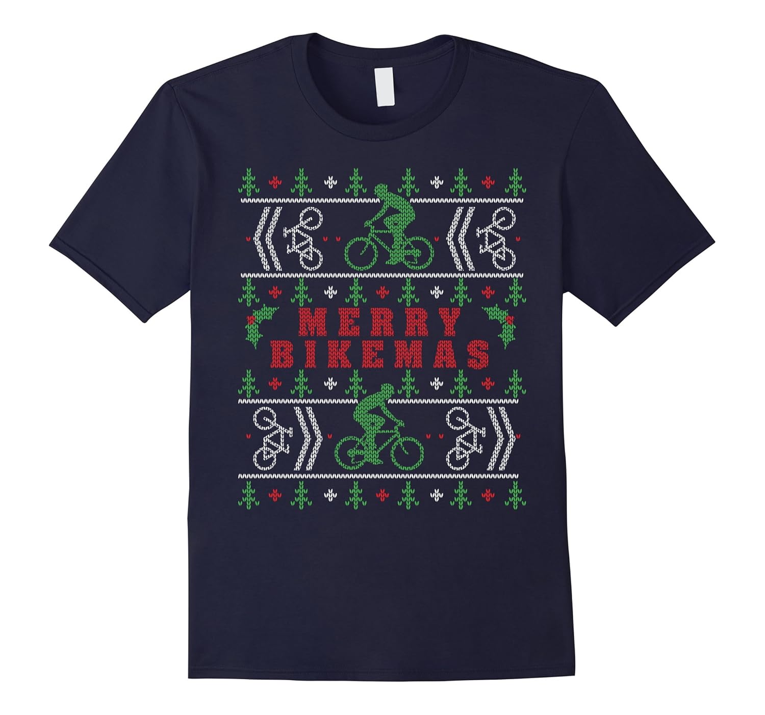 Merry Bikemas Cycling Biking Ugly Christmas Sweater-ANZ