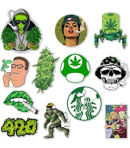 Funny "I Just Want To Smoke Weed & Pet My Cat" Wood Magnet - 2.5x3.5" Stoner Gift - View #11