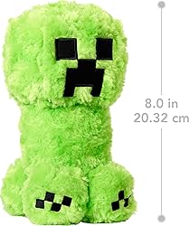 Mattel Minecraft Plush Toy, Creeper Soft Doll