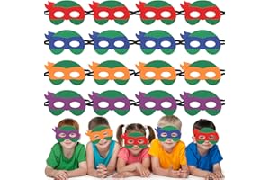 Acehome Masks Party Bag Fillers for Kids, Felt Masks Costumes Toy Gift Cartoon Eye Mask Party Favors for Birthday Party Xmas