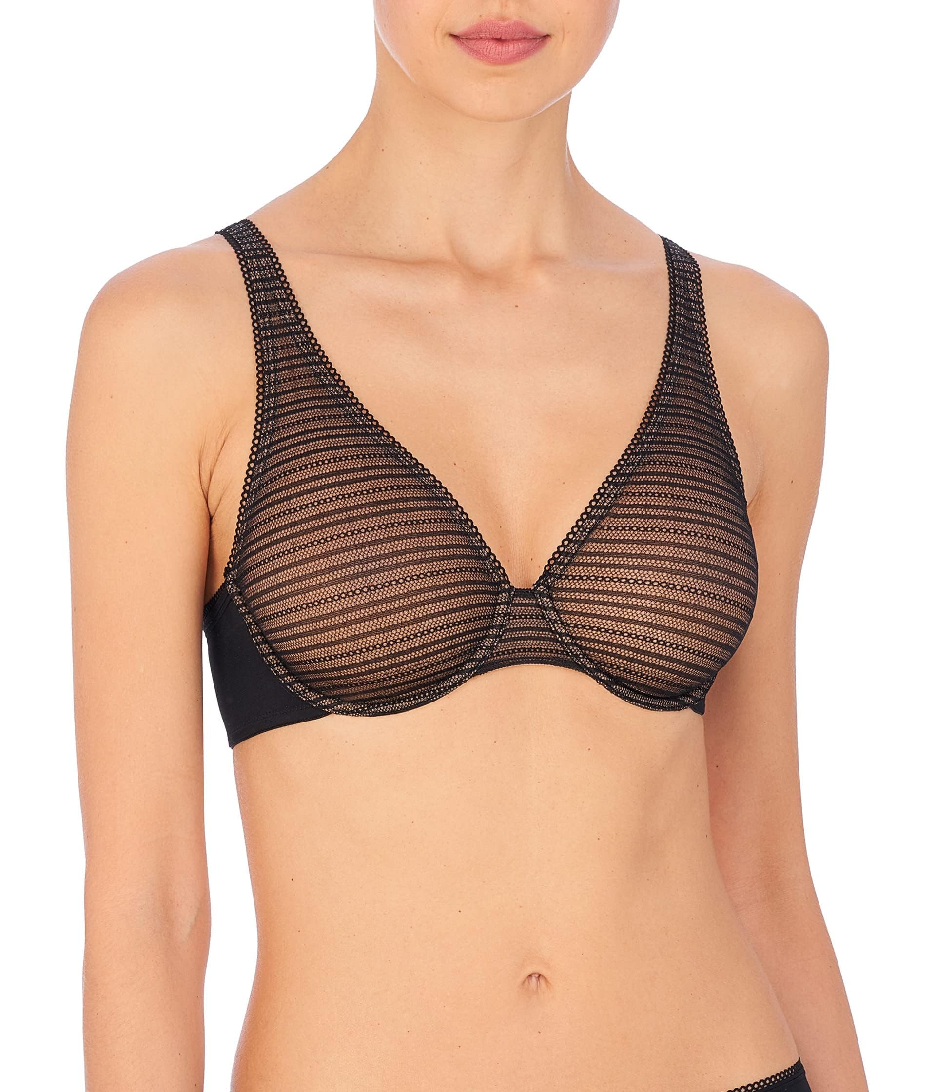 Natori Women’s Revive Full FIT Underwire, Black/Buff, 36B