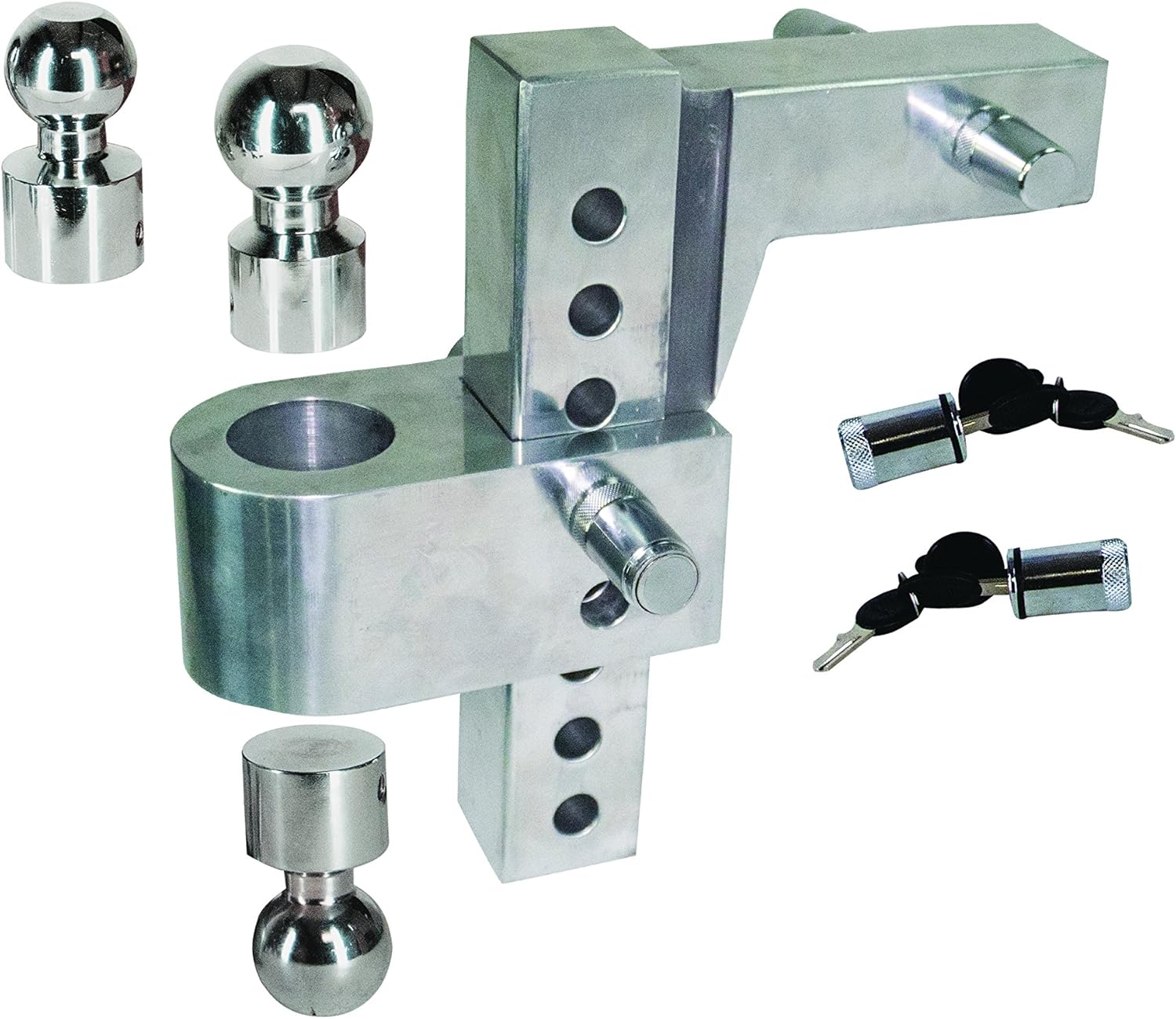 Uriah Products Aluma-Tow Drop Ball Mount for 2" Receiver (UT623410): Automotive